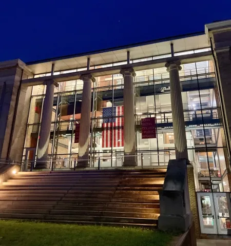 page hall facade