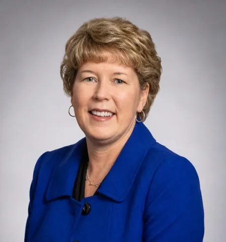 2026 John Glenn Outstanding Public Service Award recipient Michelle Crandall, chief member services officer of the International City/County Management Association